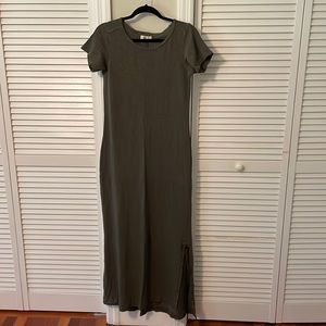 American Giant Long T-Shirt Dress, Small